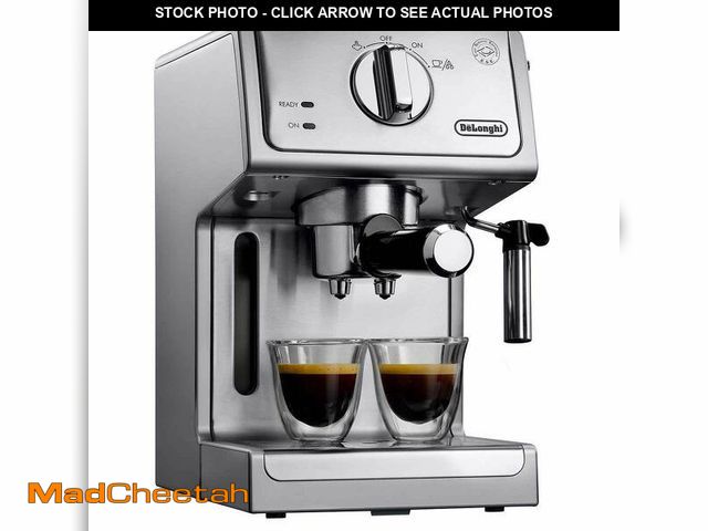 Lot 74-13069974 - De'Longhi ECP3620 15 Bar Espresso Cappuccino Machine, Silver - USED