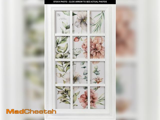 Lot 74-12098317 - Kiera Grace Brae Opening Collage Frame 17" x 29", White, Wall-Mounted Picture Frame Fit for 12-4" x ...