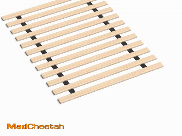 Lot 74-12399632 - Continental Sleep, 0.68-Inch Horizontal Wooden Bunkie Board/Bed Slats, Enhance Mattress Support, Ful...