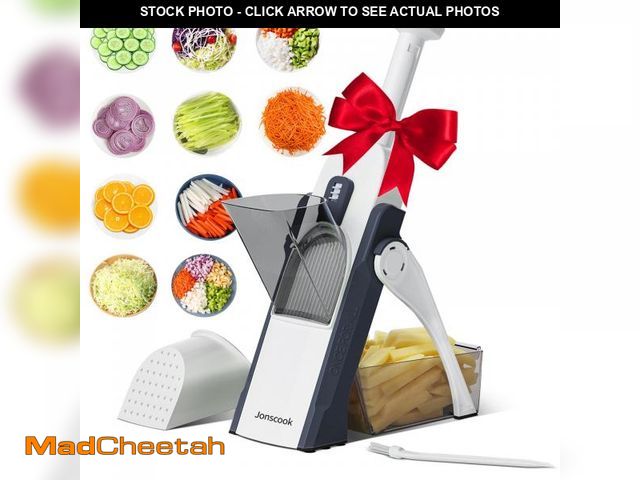 Lot 74-11551939 - Jonscook Multifunctional Kitchen Gadgets Mandoline Food Slicer, Safe Veggie Chopper Vegetable Cutter...