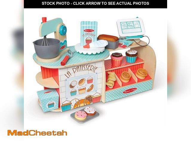 Lot 74-13041552 - Melissa &amp; Doug Wooden La Patisserie Bakery (39 Pieces) - FSC Certified - UNUSED