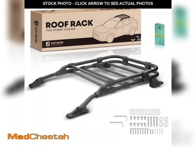 Lot 74-12152752 - YHTAUTO Car Roof Rack Cargo Carrier Compatible with Toyota 4Runner 2010-2023, 165 Lbs Aluminum Alloy...