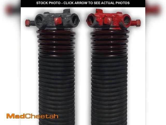 Lot 74-14597864 - DURA-LIFT 0.234 in. Wire x 2 in. D x 31 in. L Torsion Springs in Brown Left and Right Wound Pair for...