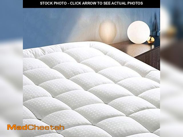 Lot 74-3211442 - COTTONHOUSE TwinXL Mattress Pad Pillow Topper Cooling Soft Cotton   21" - UNUSED