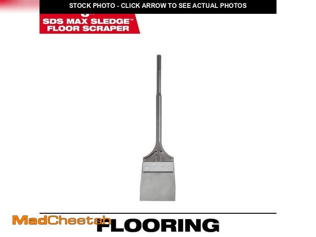 Lot 74-13678599 - Milwaukee 6 in. SLEDGE SDS-MAX Floor Scraper - USED