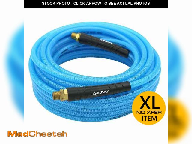 Lot 74-13002098 - Husky 1/4 in. x 25 ft. Poly Air Hose - UNUSED