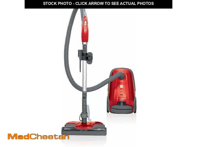 Lot 74-13774623 - Kenmore 81414 Pet Friendly Bagged Canister Vacuum Cleaning Tools, 400 Series + Telescoping Wand, Red...