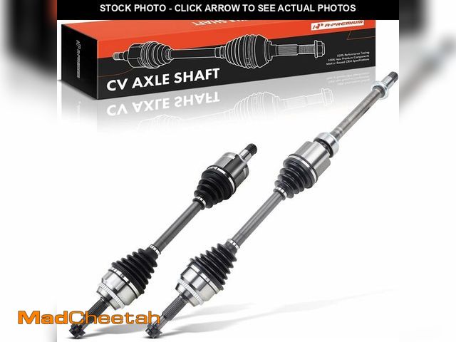 Lot 74-14237514 - A-Premium Pair (2) Front CV Axle Shaft Assembly Compatible with Toyota Camry 2002-2009 2.4L Gas, Hig...