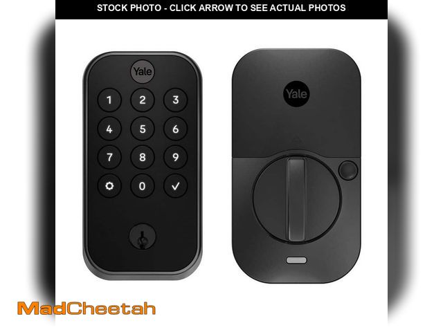 Lot 74-14241354 - Yale Assure Lock 2; Smart Door Lock with Bluetooth and Pushbutton Keypad; Black Suede - UNUSED