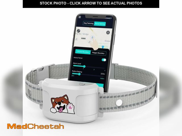 Lot 74-14426764 - GPS Dog Fence, Wireless Training Collar- No Subscription Required, Customizable Boundaries via App 3...