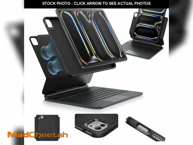 Lot 74-14333684 - ESR [Upgraded] iPad Pro 13 Inch Case with Keyboard (M5/M4, 2025/2024), iPad Pro 13 Keyboard Case wit...