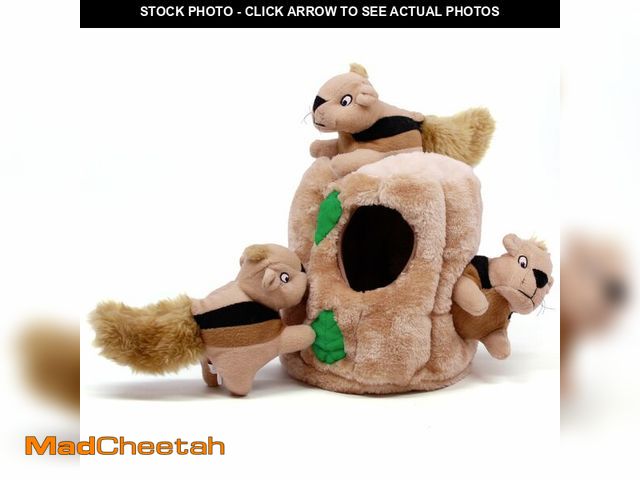 Lot 74-12976248 - Outward Hound Hide A Squirrel Plush Dog Toy Puzzle, Large - USED