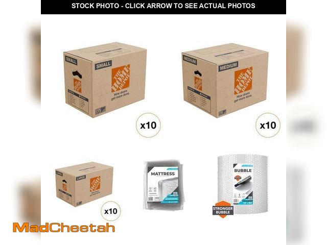 Lot 74-14356741 - Apartment Moving Bundle - 30 Boxes - UNUSED