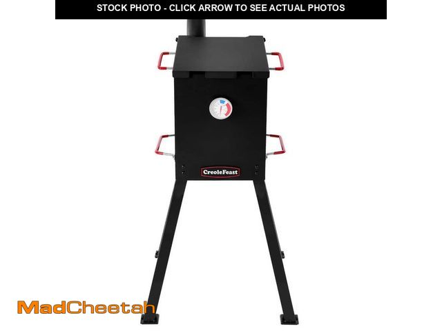 Lot 74-12921010 - CreoleFeast 17 qt. Outdoor Propane Deep Fryer with 2-Frying Baskets for Frying Fish, Chicken Wings a...