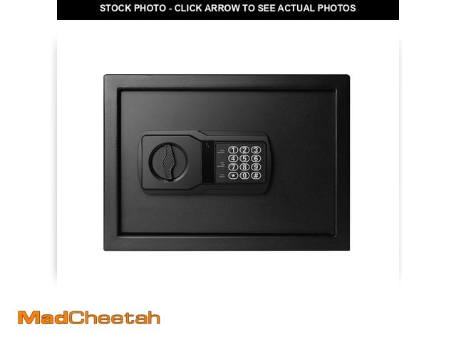 Lot 74-12688635 - Pen + Gear Safes Model 44E20 with Electronic Lock, Backup Key, 1 Shelf, Black - UNUSED