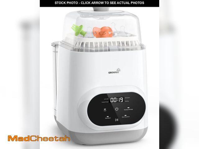 Lot 74-12524799 - Grownsy EaseClean Bottle Washer Pro | All-in-One Bottle Washer and Sterilizer and Dryer | Baby Bottl...