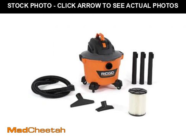 Lot 74-12495422 - Ridgid HD09001 9 Gal. 4.25-Peak HP NXT Wet/Dry Vac - UNUSED