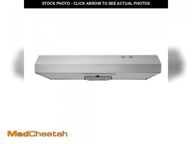 Lot 74-12464581 - *SEE DETAILS* Vissani Arno 30 in. 240 CFM Convertible Under Cabinet Range Hood in Stainless Steel wi...
