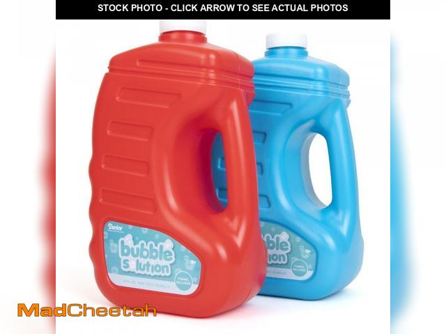 Lot 74-12305372 - Darice 2 Pack 128oz Bubble Solution Refill for Bubble Machines &amp; Blowers - Easter, Weddings, Bir...
