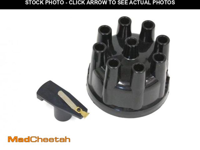 Lot 74-12311515 - Pertronix D600703 Electronic Ignition Cast Distributor Cap and Rotor Kit, 8 Cylinder, Compatible wit...