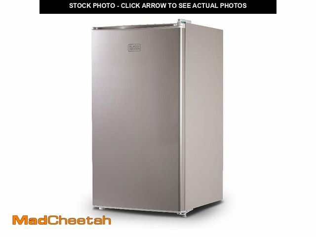 Lot 74-12568905 - BLACK+DECKER 3.2 Cu. Ft. Compact Refrigerator, ENERGY STAR Small Refrigerator, Single Door Mini Frid...
