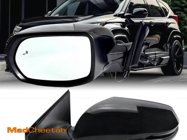 Lot 74-12325650 - Driver Left Side Mirror Compatible With 2017-2022 For Honda CRV With Power Glass Heated Blind Spot D...