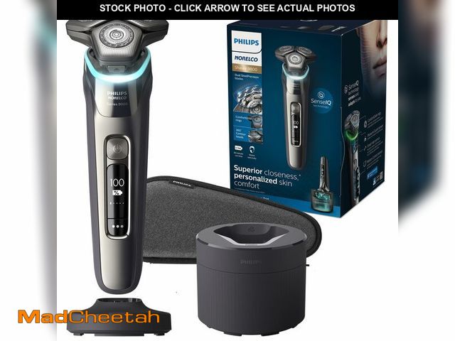 Lot 74-12704713 - Philips Norelco Shaver Series 9000, Wet and Dry Electric Shaver, with Lift &amp; Cut Shaving System ...