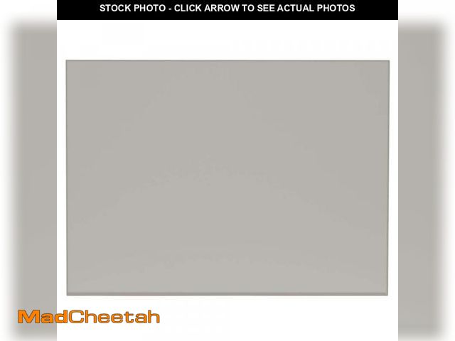 Lot 74-12408792 - Hampton Bay 48 in. W x 34.5 in. H End Panel in Dove Gray - UNUSED