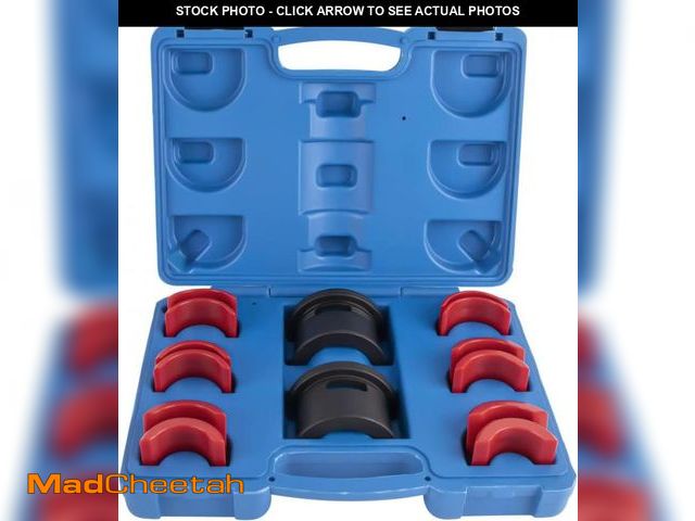 Lot 74-12323500 - aremnry Universal Motorcycle Bike Fork Seal Driver Tool Kit 14Pc Fork Seal Installer Driver Set 35-5...