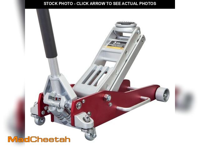 Lot 74-13120843 - Big RED AT830003XLR Torin Low Profile Economic Aluminum Service/Floor Garage Jack with Quick Lift Pu...