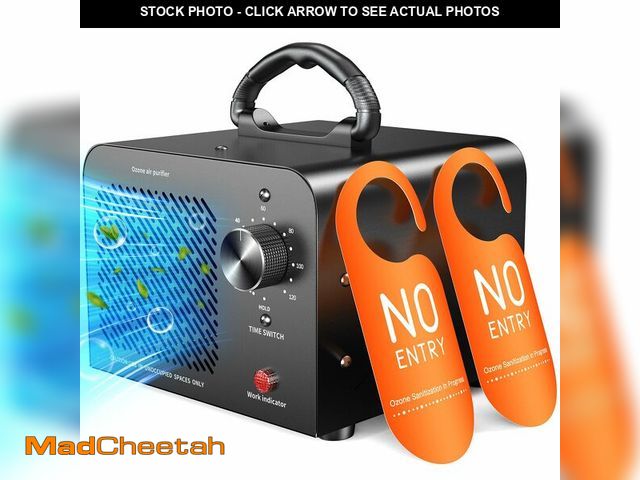 Lot 74-13573110 - Ozone Generator 48,000mg, Commercial Ozone Machine Odor Removal, High Capacity O3 Ionizer Air Purifi...