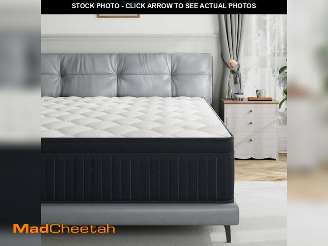 Lot 74-12550665 - Babo Care TXO 12" Cooling Queen Medium Euro Hybrid Mattress with Manual - UNUSED