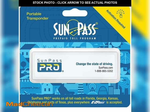 MadCheetah.com - Lot 74-13574960 - SunPass PRO Portable Transponder ...
