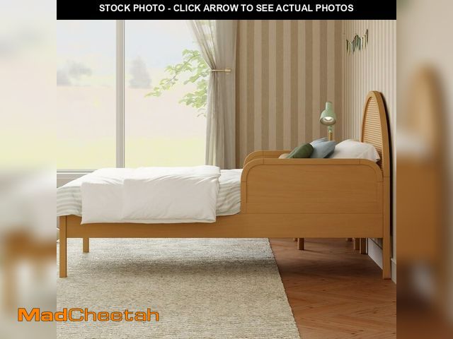 Lot 74-13418685 - Babyletto Twin/Full Bed Guardrail for Single-Side Use - Removable, Wooden Bed Rail for Toddlers - GR...