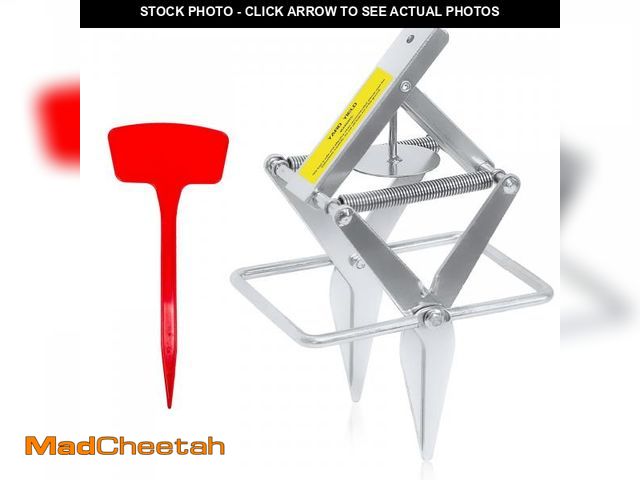 Lot 74-12123440 - YardYield Mole Trap,Galvanized Steel Scissor Trap,Reusable and Easy-Set Quick Capture Solution for M...