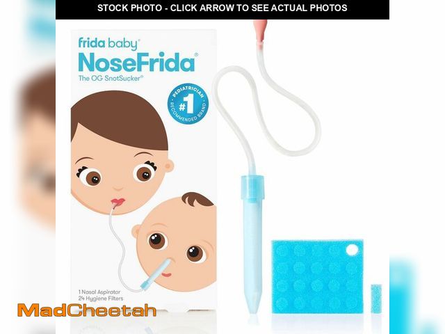 Lot 74-13543150 - Frida Baby NoseFrida SnotSucker for Baby, Nasal Aspirator for Baby, Nose Sucker Baby Nasal Aspirator...