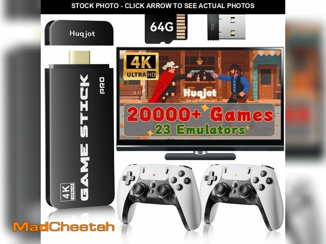 Lot 74-13544143 - Huqjot Retro Gaming Console - UNUSED