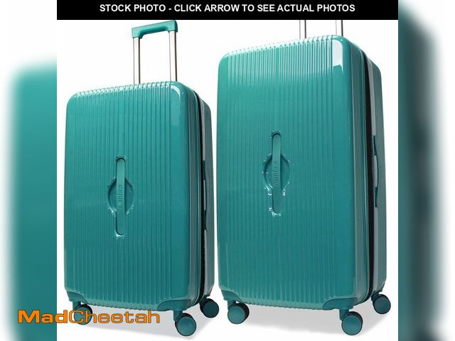 Lot 74-13582838 - World Traveler Dejuno Colossus Polycarbonate Hardside Expandable Spinner Luggage with TSA Lock and F...