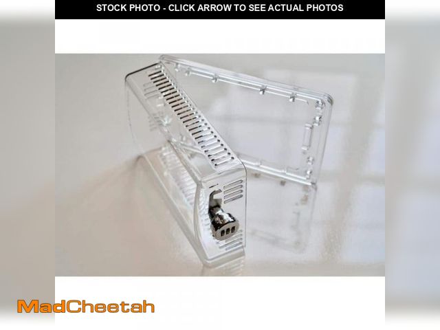 Lot 74-12087234 - StatGuardPlus Universal Thermostat Guard Clear with Changeable Code Combination Lock - USED