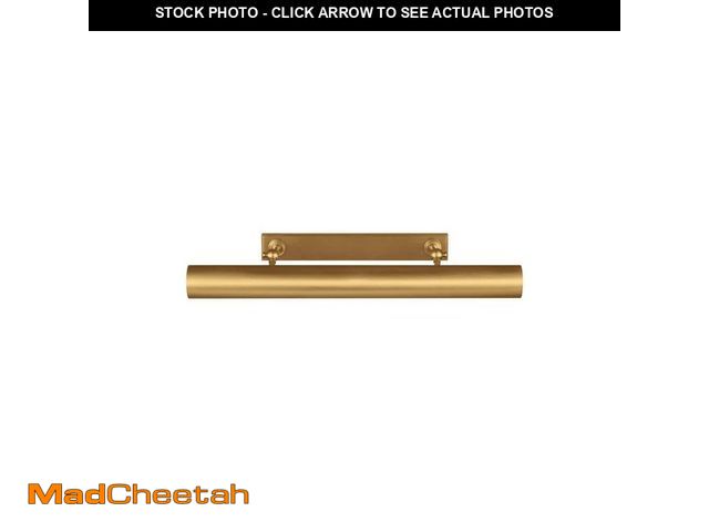 Lot 74-13018793 - Generation Lighting Kenyon 30 in. W x 2.375 in. H Burnished Brass Picture Light - UNUSED