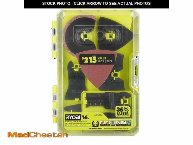 Lot 74-14444854 - RYOBI 16-Piece Oscillating Multi-Tool Blade Accessory Set - UNUSED