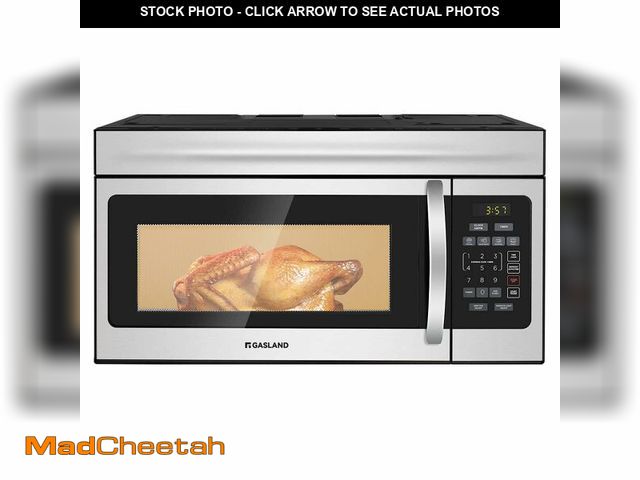 Lot 74-13123153 - GASLAND 30 Inch Over the Stove Microwave, 1.7 Cu.ft. Over Range Microwave with 10 Power Levels, One ...