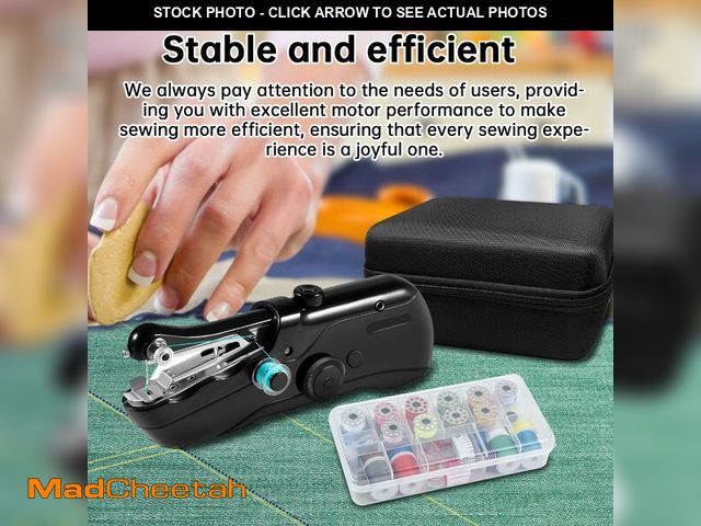 Lot 74-14433003 - two power supply modes, electric switch, simple operation, portable mini, beginner's sewing machine....