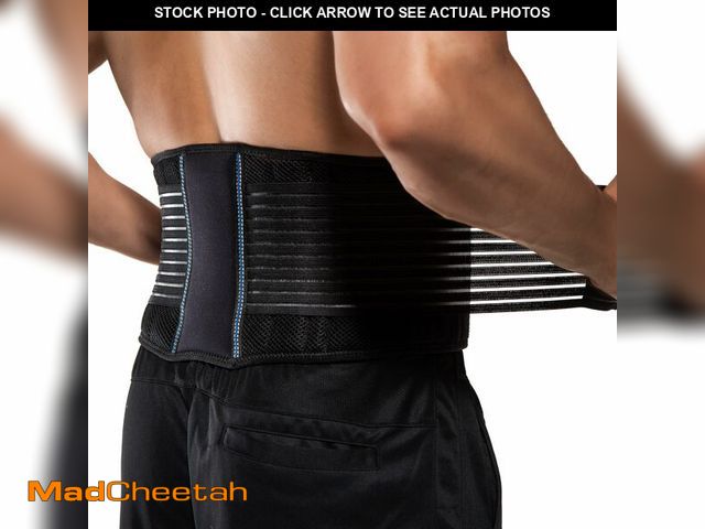 Lot 74-12601141 - BraceUP Back Support Belt for Men and Women - Breathable Waist Lumbar Lower Back Brace for Sciatica,...