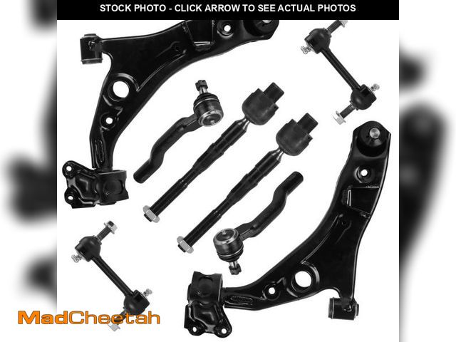 Lot 74-12150322 - Front Lower Control Arms w/Ball Joints + Sway Bars + Tie Rods for Ford Edge 2007-2014, Lincoln MKX 2...