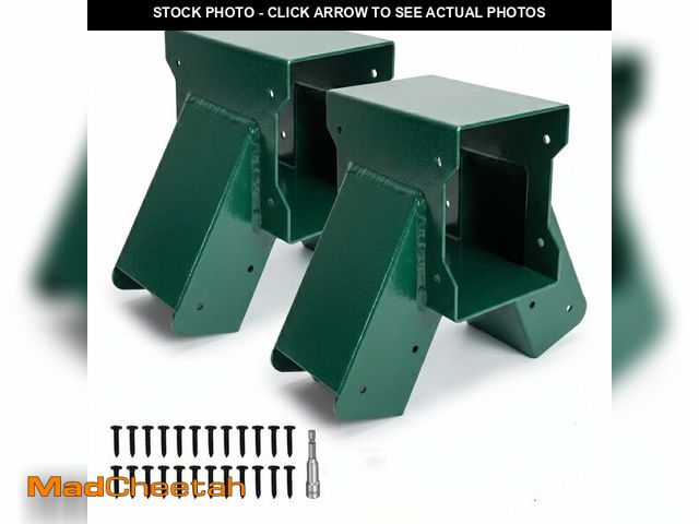 Lot 74-13953052 - ORIGLE A-Frame Swing Set Bracket Kit, 2-Piece Wood Swing Hardware for Outdoor Playground, Backyard P...