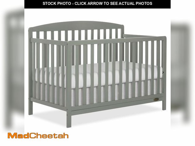 Lot 74-12894644 - Dream On Me Odelle 5-in-1 Convertible Full-Size Baby Crib in Sea Grass, GreenGuard Gold &amp; JPMA C...