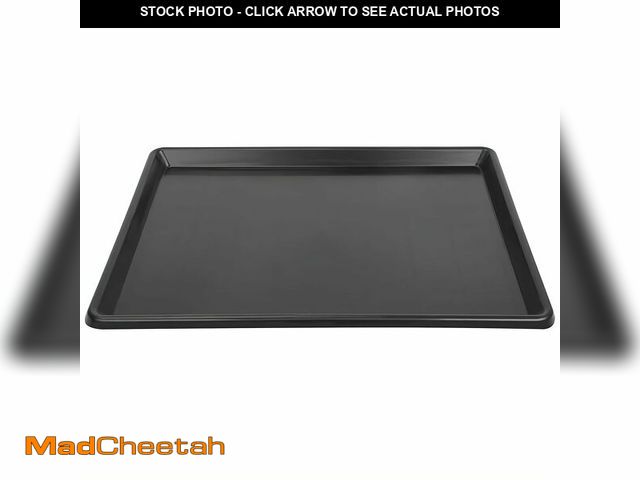 Lot 74-13563620 - 22'' x 21''Large Drip Tray, Mini Fridge Drip Pan, Portable AC Drip Pan, Under Washer Pan, Dishwasher...