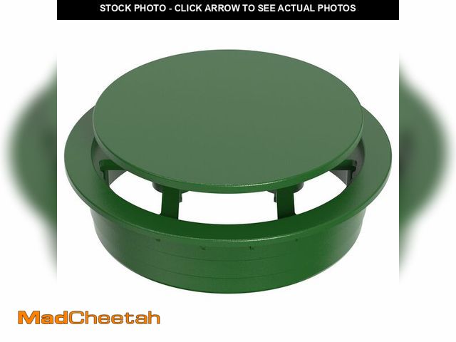 Lot 74-13947596 - Avanhitch 6" Pop Up Drainage Emitter for 6" S&amp;D Hub, Dual-Rod Downspout Cover, Outdoor Drain Cov...