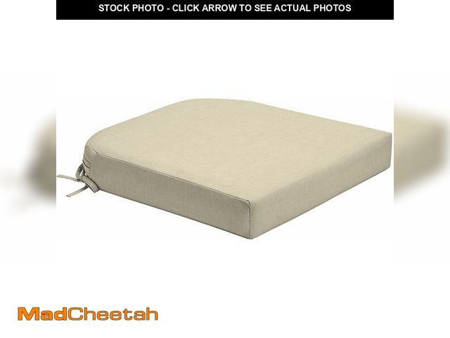 Lot 74-13582109 - Arden Foam Outdoor Round Back Seat Cushion, 20 x 19, Made with ProFoam, Rain-Proof, Fade Resistant, ...